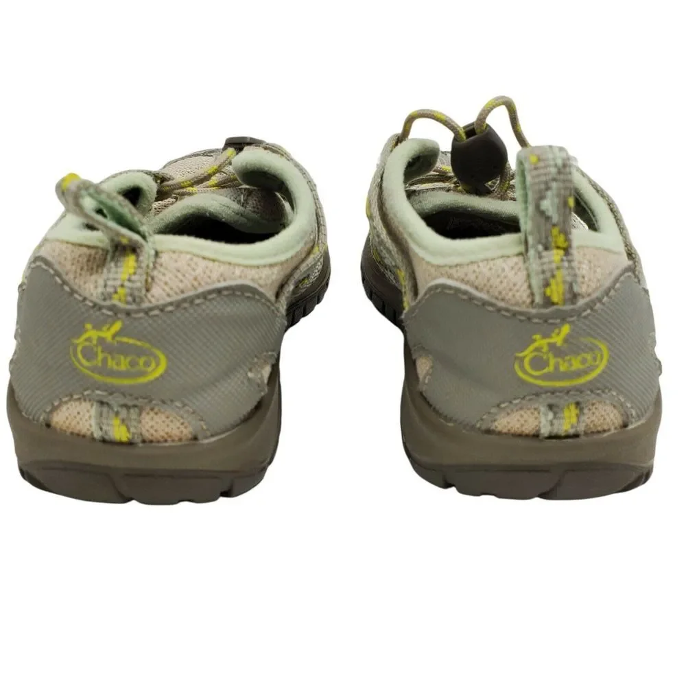 Chaco‎ Shoes Outcross Kids Youth Size 11 J180236 Water Outdoor Taupe Green